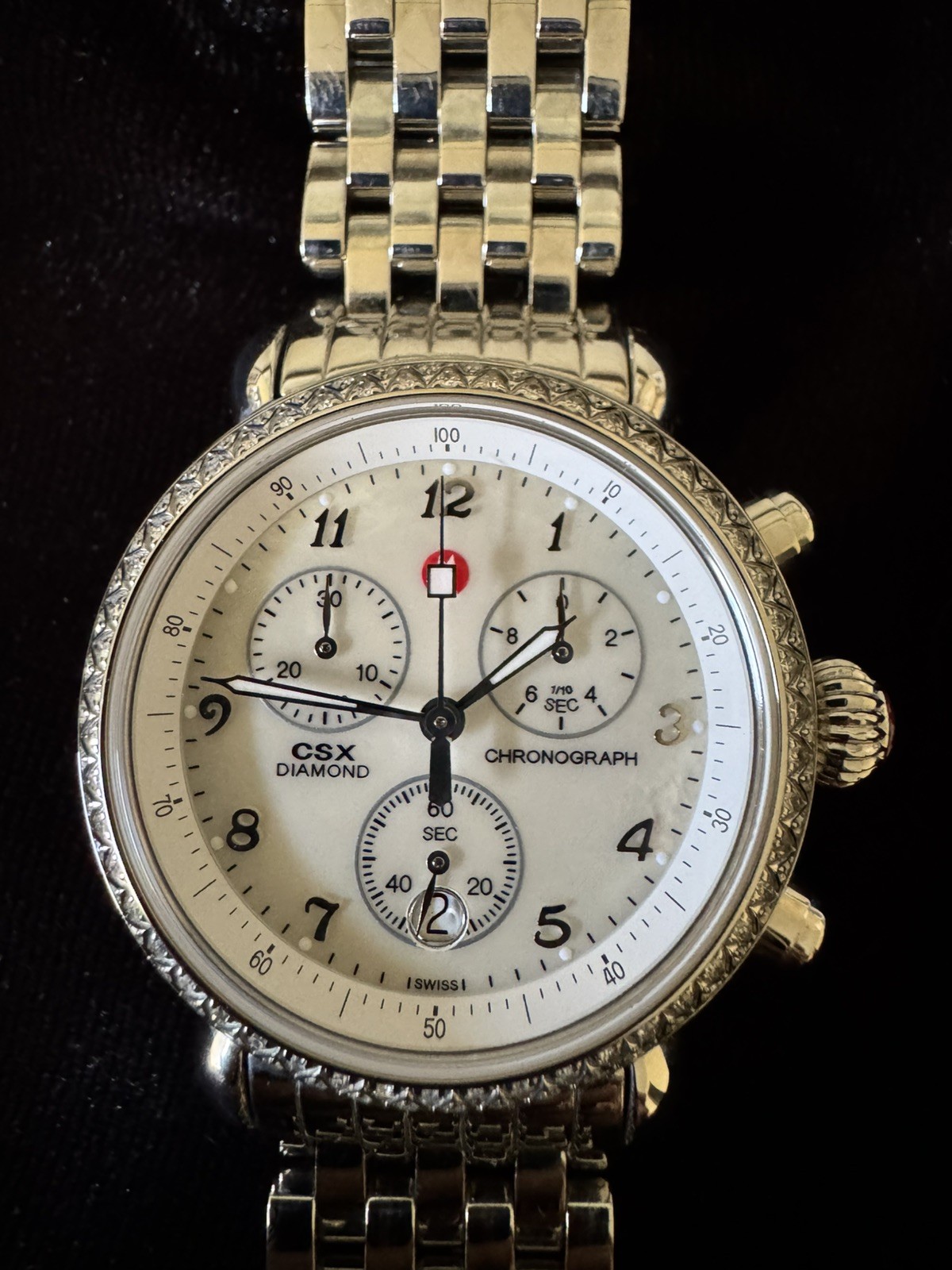 Michele CSX Diamond Chronograph Women’s Watch