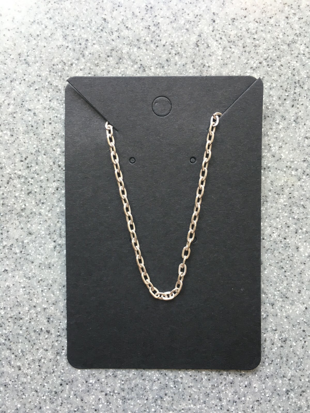 24.5 inch Stainless Steel Cable Necklace Vintage 2.2 MM Choker Chain NO CLASP