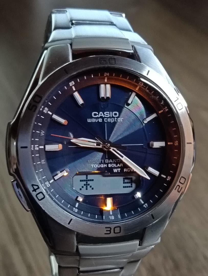 CASIO Wave Ceptor Solar Radio-Controlled Watch WVA-M640⑤ From Japan