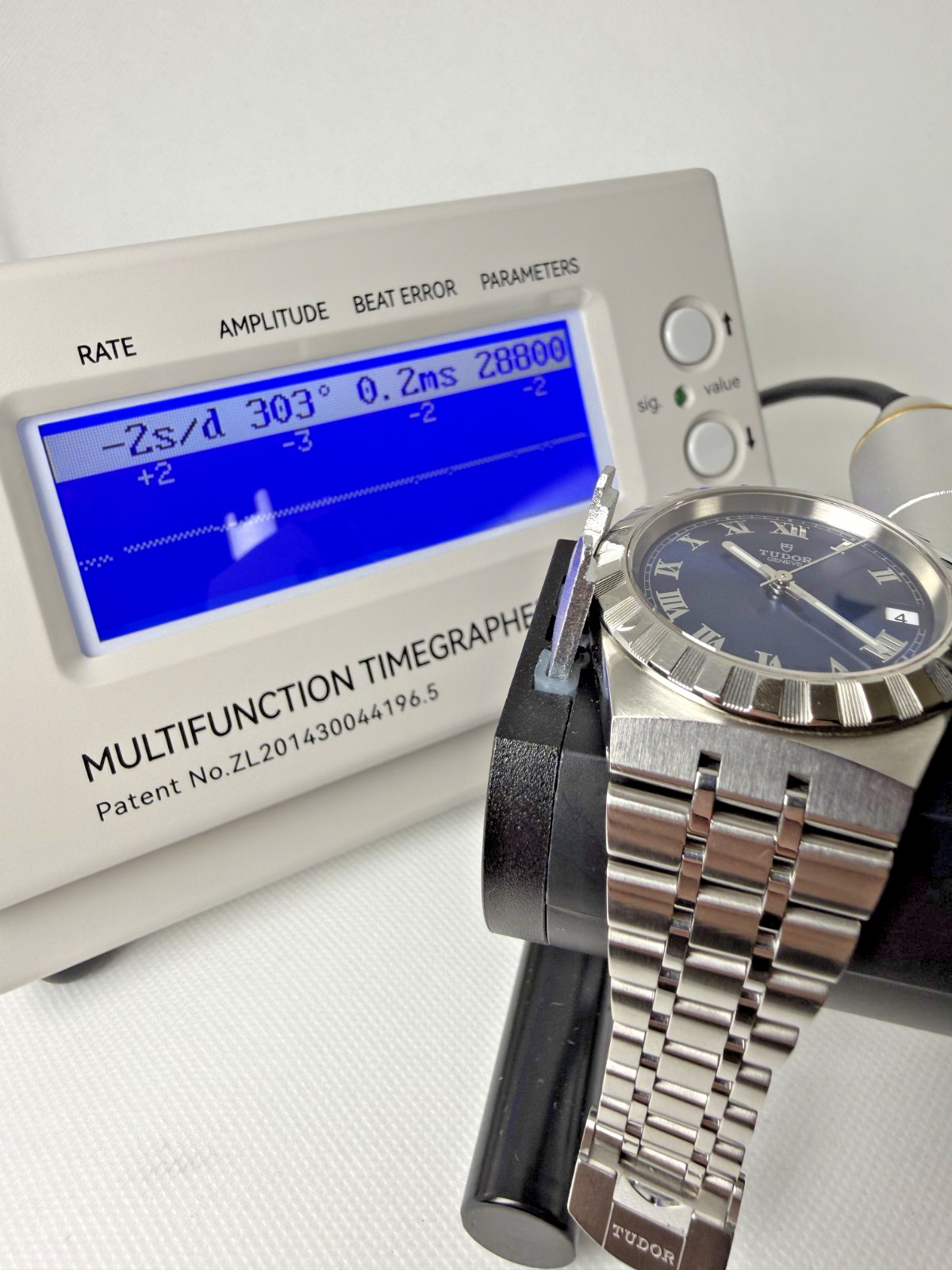 TUDOR Royal Date 28400 Blue Dial Automatic Men’s Watch 34mm Swiss Made