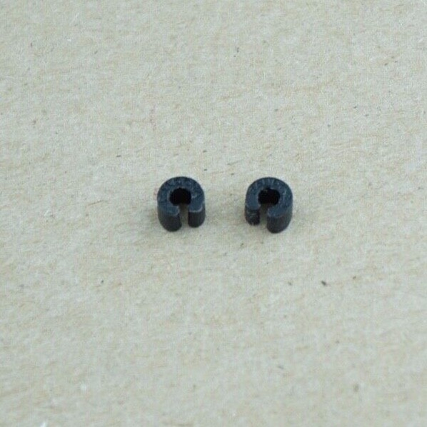 (2) NEW Genuine OEM Original Authentic Pandora Silicon Rubber Clip Stoppers Lock