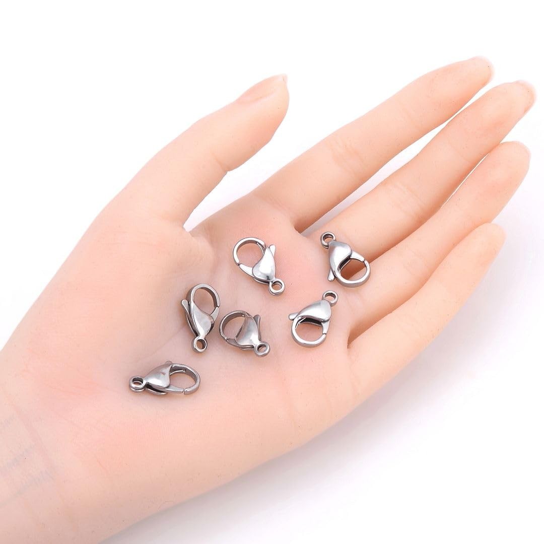 20pcs Adabele 304 Surgical Stainless Steel 20mm (0.8 inch) Trigger Lobster Claw