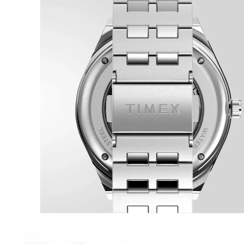 TIMEX Watch Automatic Men’s Luxury Leisure Multifunction Stainless Steel Strip