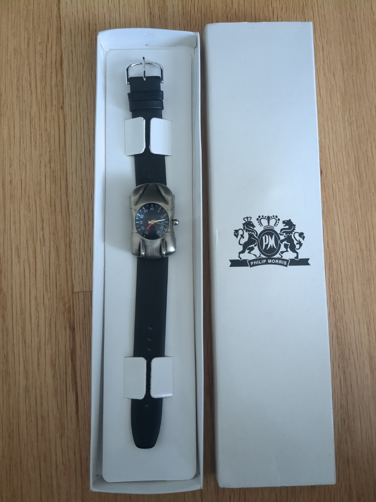 Vintage “Philip Morris” Limited Edition Watch – NEEDS BATTERY