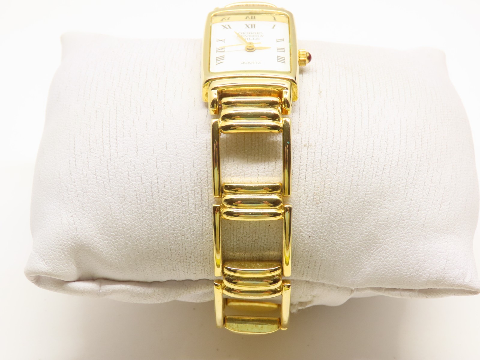Giorgio Beverly Hills Watch Tested New Battery Quartz Bezel D6213