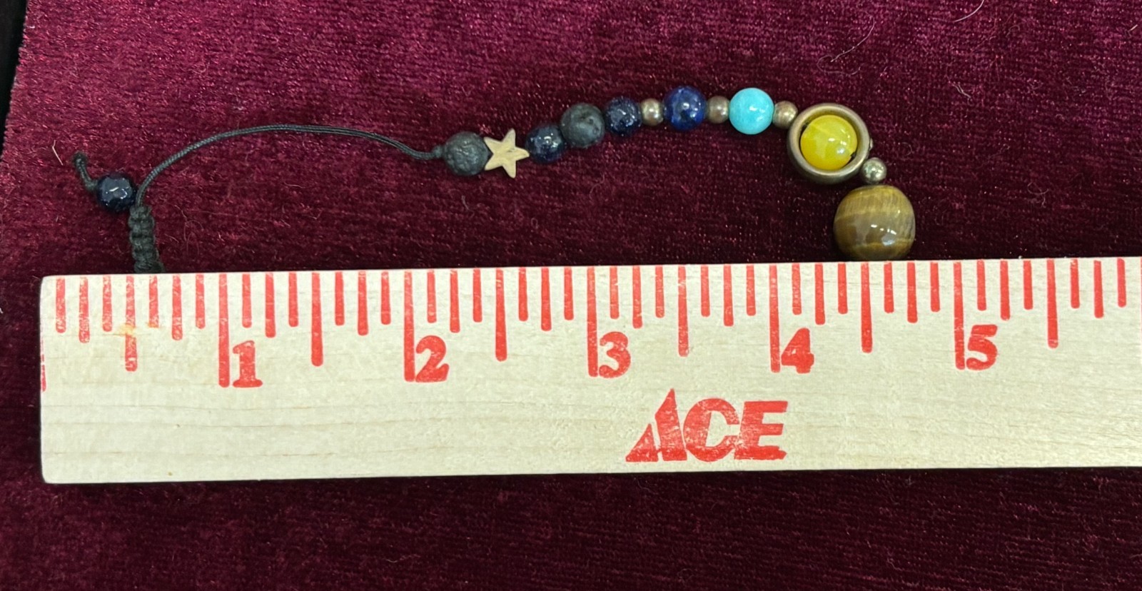 Boho Jewlery Set Beaded Bracelet Birch Grove Earrings Stars Costume As Pictured