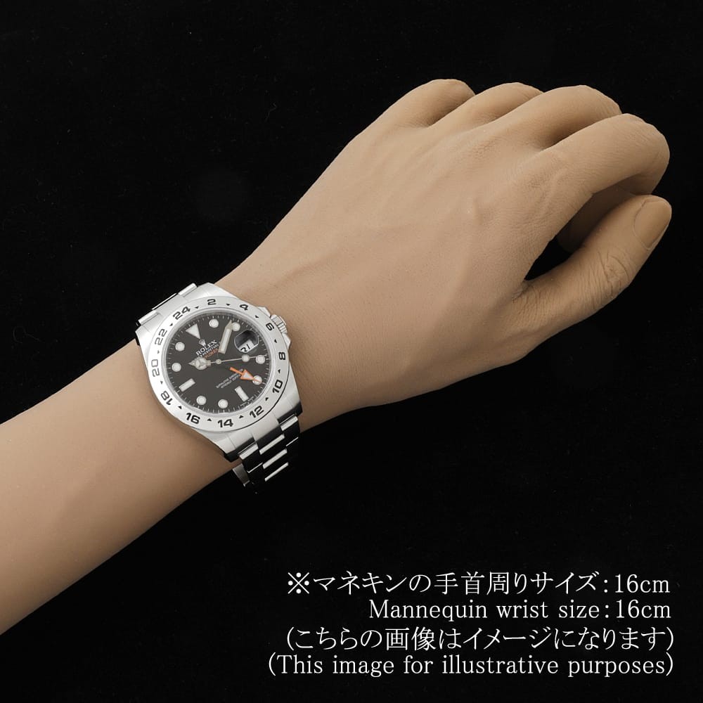 ROLEX Explorer II 216570 black Random Number second hand mens