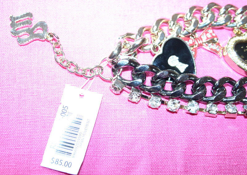 Rocawear VALENTINE HEART watch-charm bracelet~NWT~REDUCED~NEW IN BOX $85 FREE H