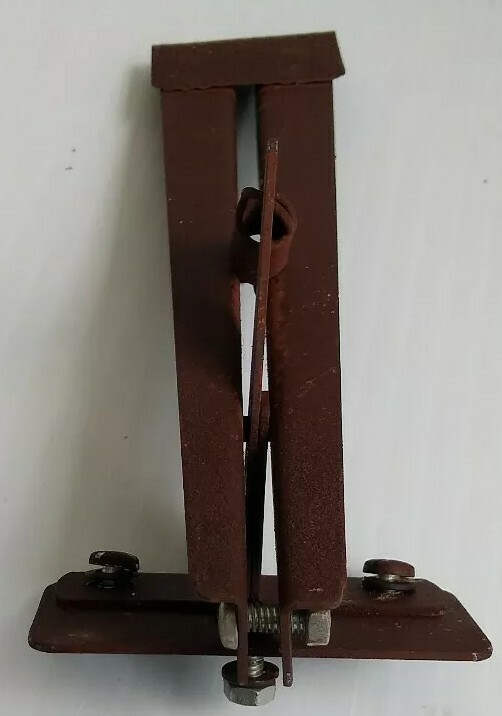 Vintage Metal G-S Flexo Crystal Watchmakers Cabinet’s Pedal