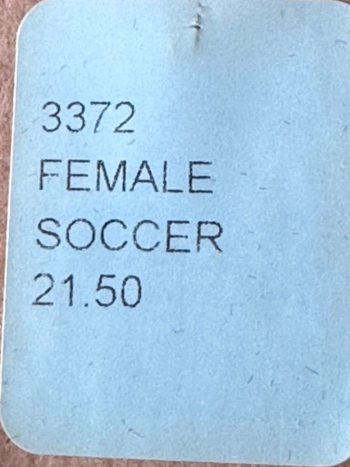 New Sterling Silver Rembrandt Female Soccer Player Charm #3372