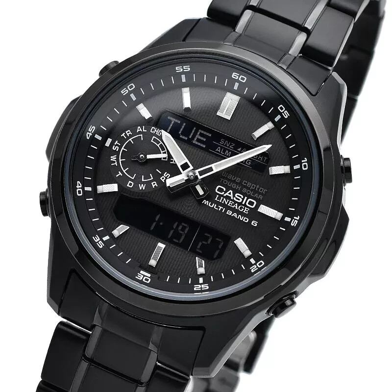 CASIO LINEAGE LCW-M300D-1AJF Solar Radio Watch Multi Band 6 Men’s Fast Shipping