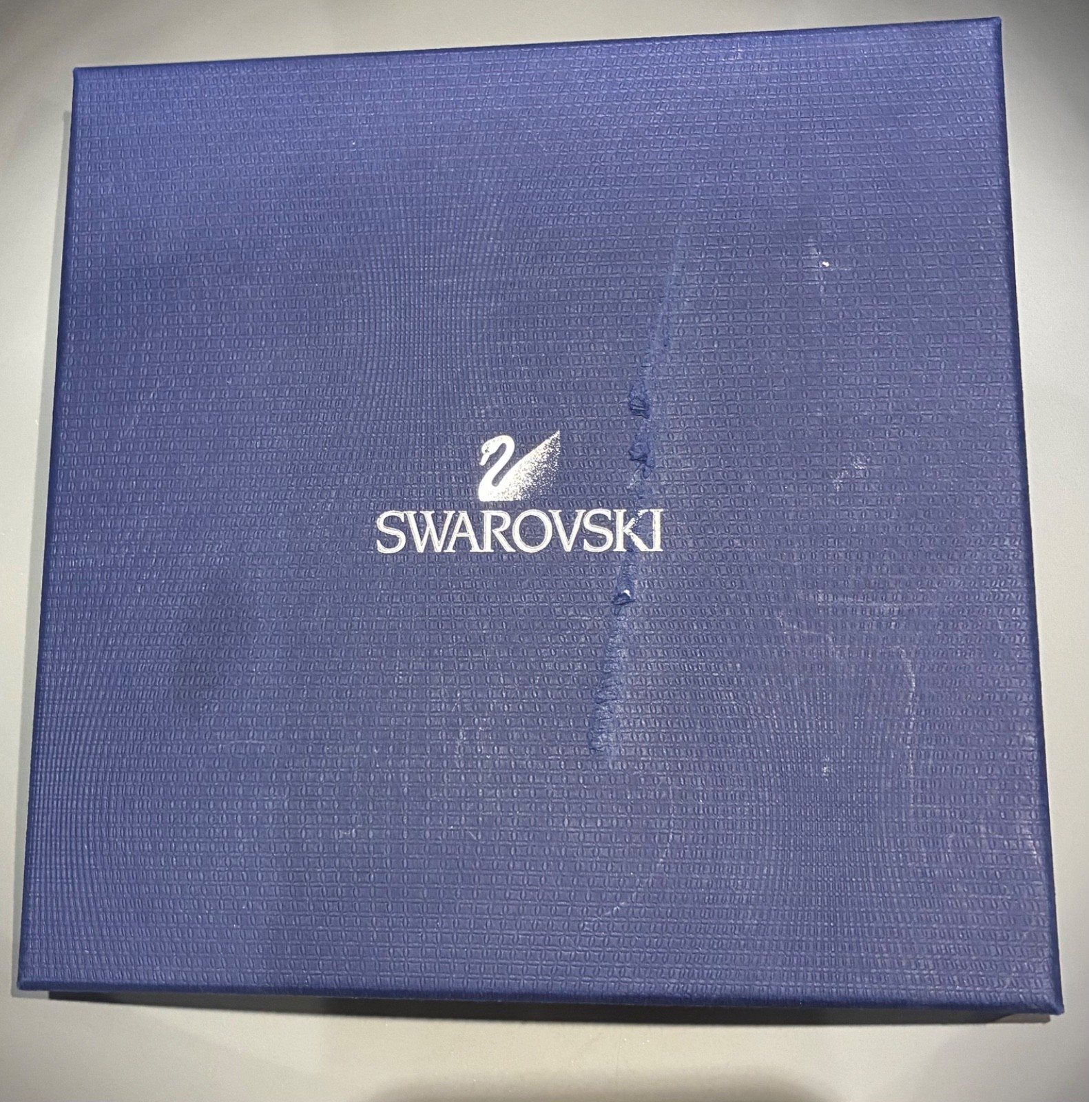 Swarovski Stardust Crystal Silver Mesh Necklace 16,5”