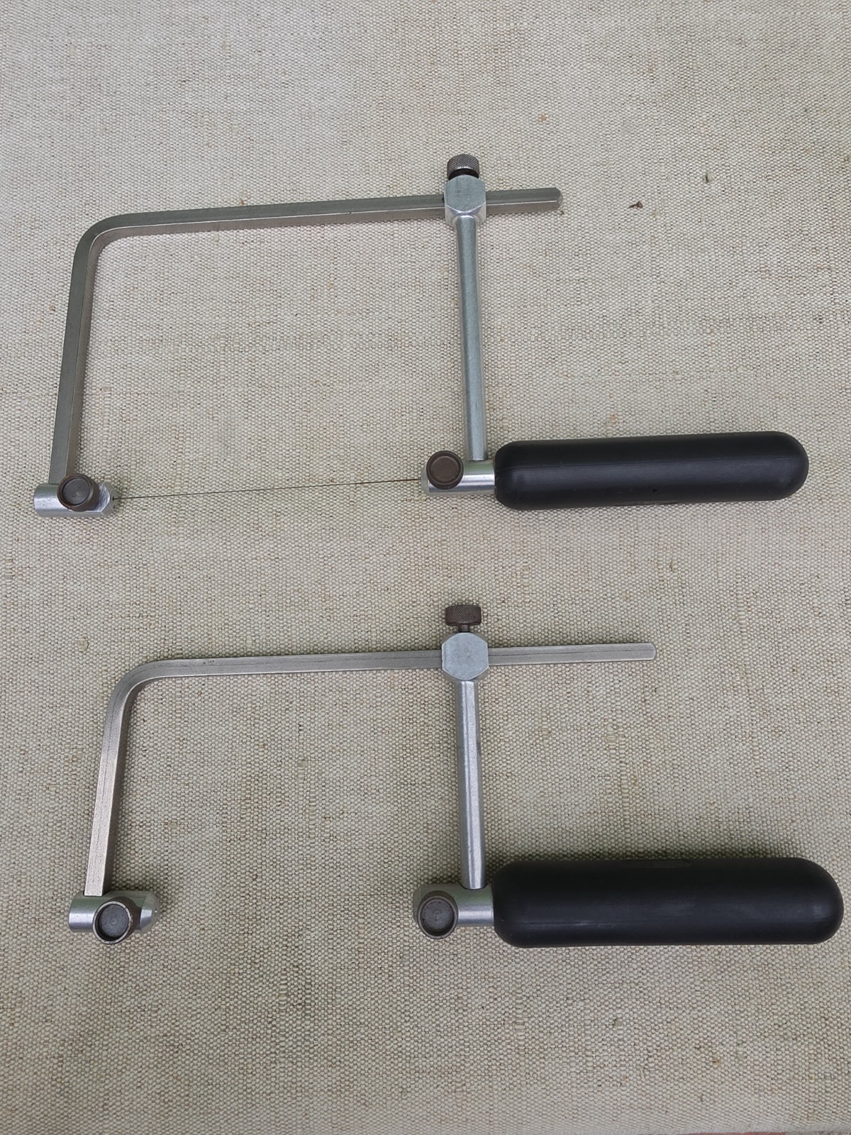 2 Ea. Swiss Made Grobet Jewelers Sawframe