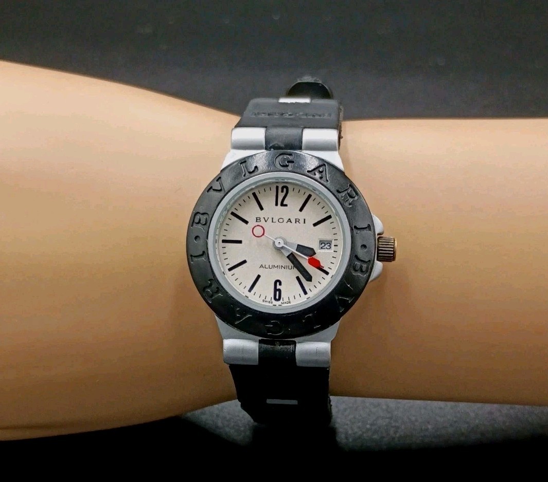 BVLGARI Aluminum AL38A Aluminum Swiss Watch