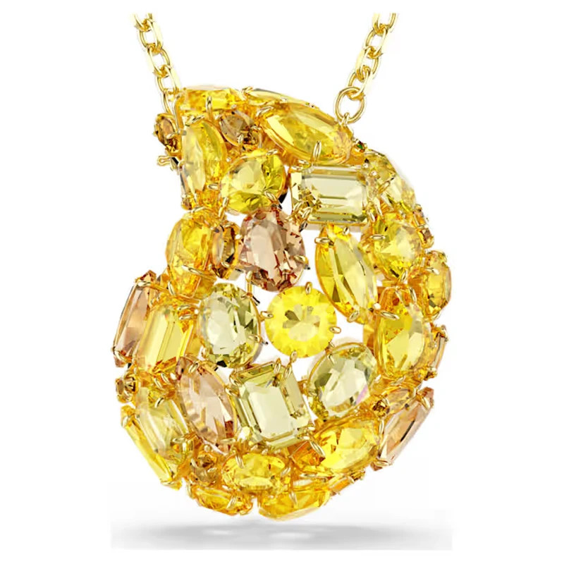 Candy Crystal Necklace Bracelet Earring Ring Set Gold Color Women Jewelry