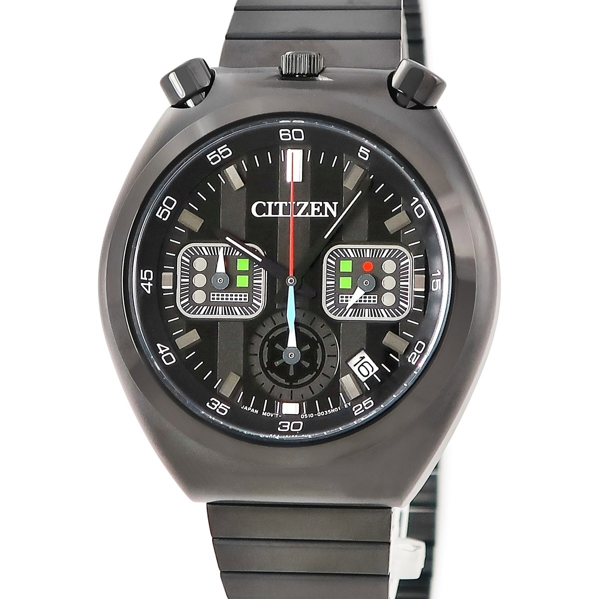 Citizen Tuno Chrono Darth Vader AN3669 52E Star Wars Collaboration Small Second
