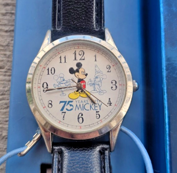 Vintage AVON Disney 75 Years Mickey Mouse Watch NEVER WORN