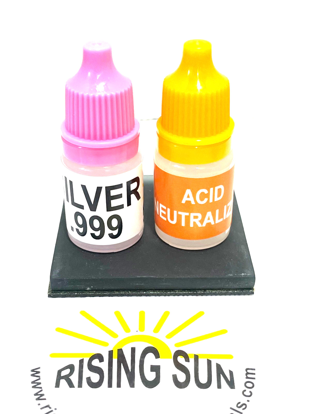 Gold Testing Acids 10K 14K 18K 22K , Platinum, Silver Test , Acid Neutralizer