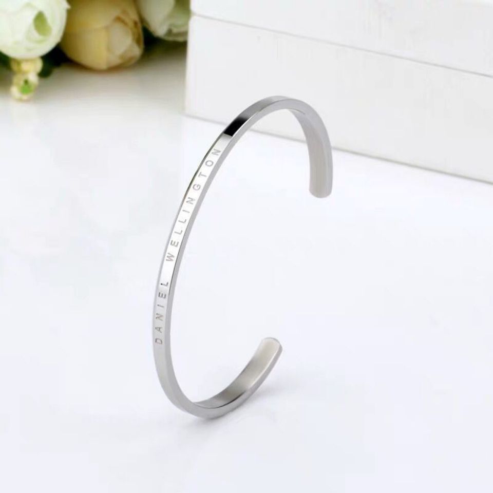 Men’s Fashion Jewelry Gold Silver Or Black Cuff Stainless Steel Bracelet