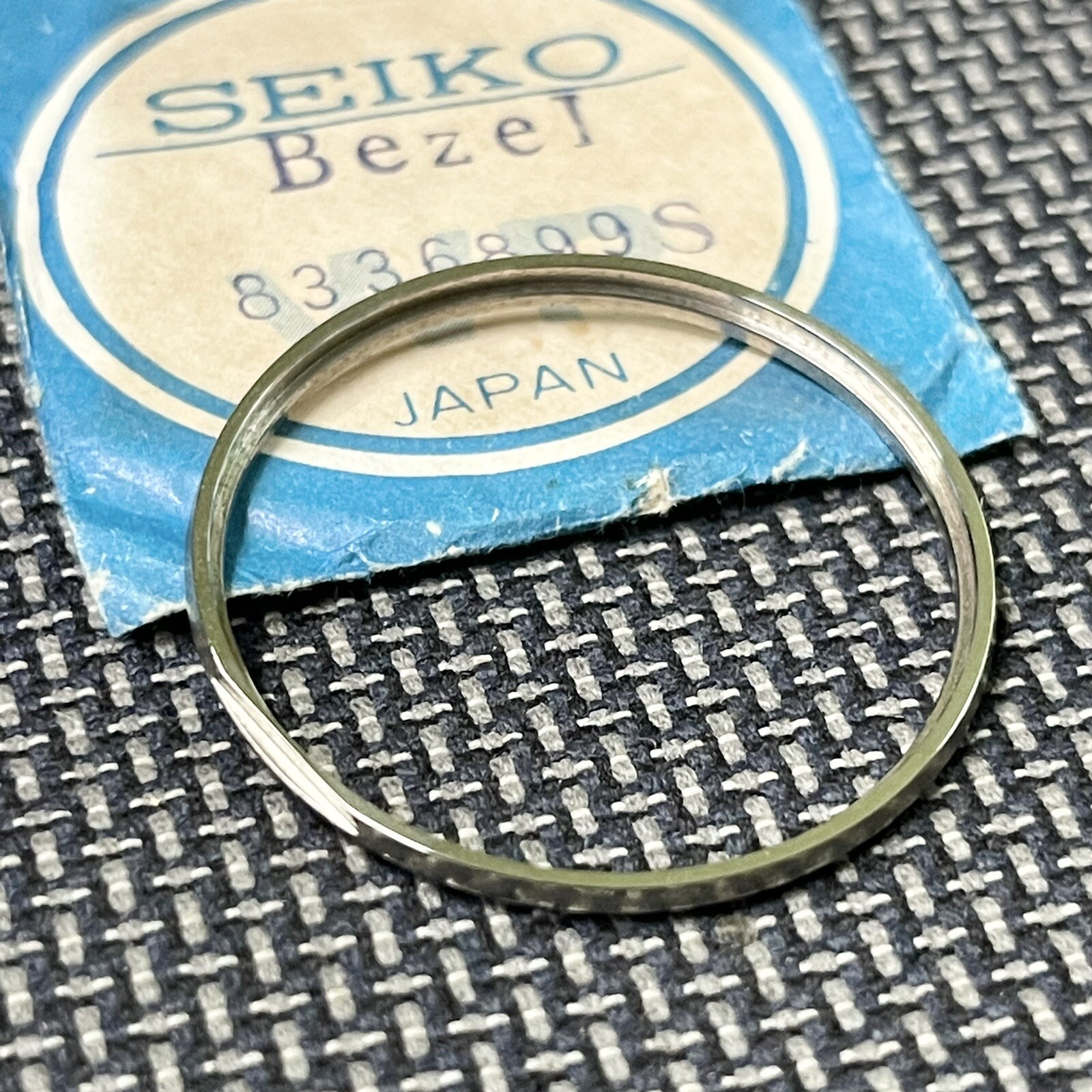ORIGINAL NOS BEZEL FOR VINTAGE SEIKO5606 5606-7170 5619-7010 5619-7019 SS
