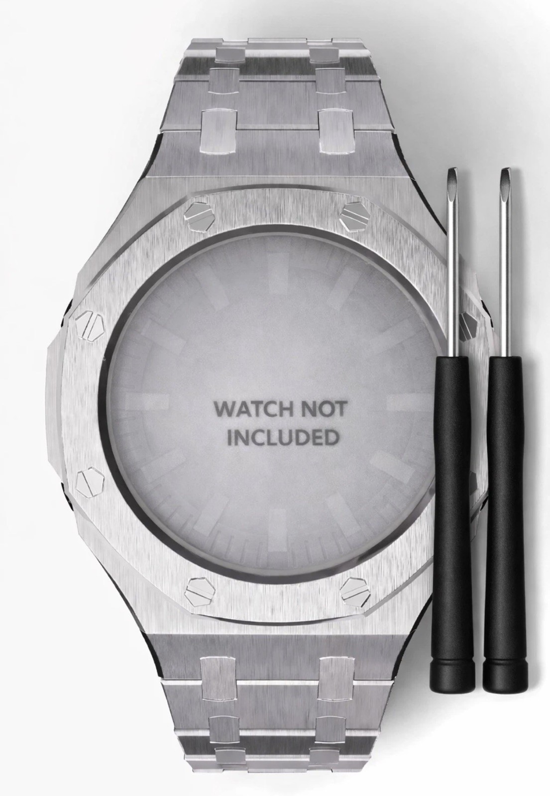 Mod Kit Fits Casio G-Shock GA-2100 GA-2110 Watch Casioak Metal Case and Bracelet