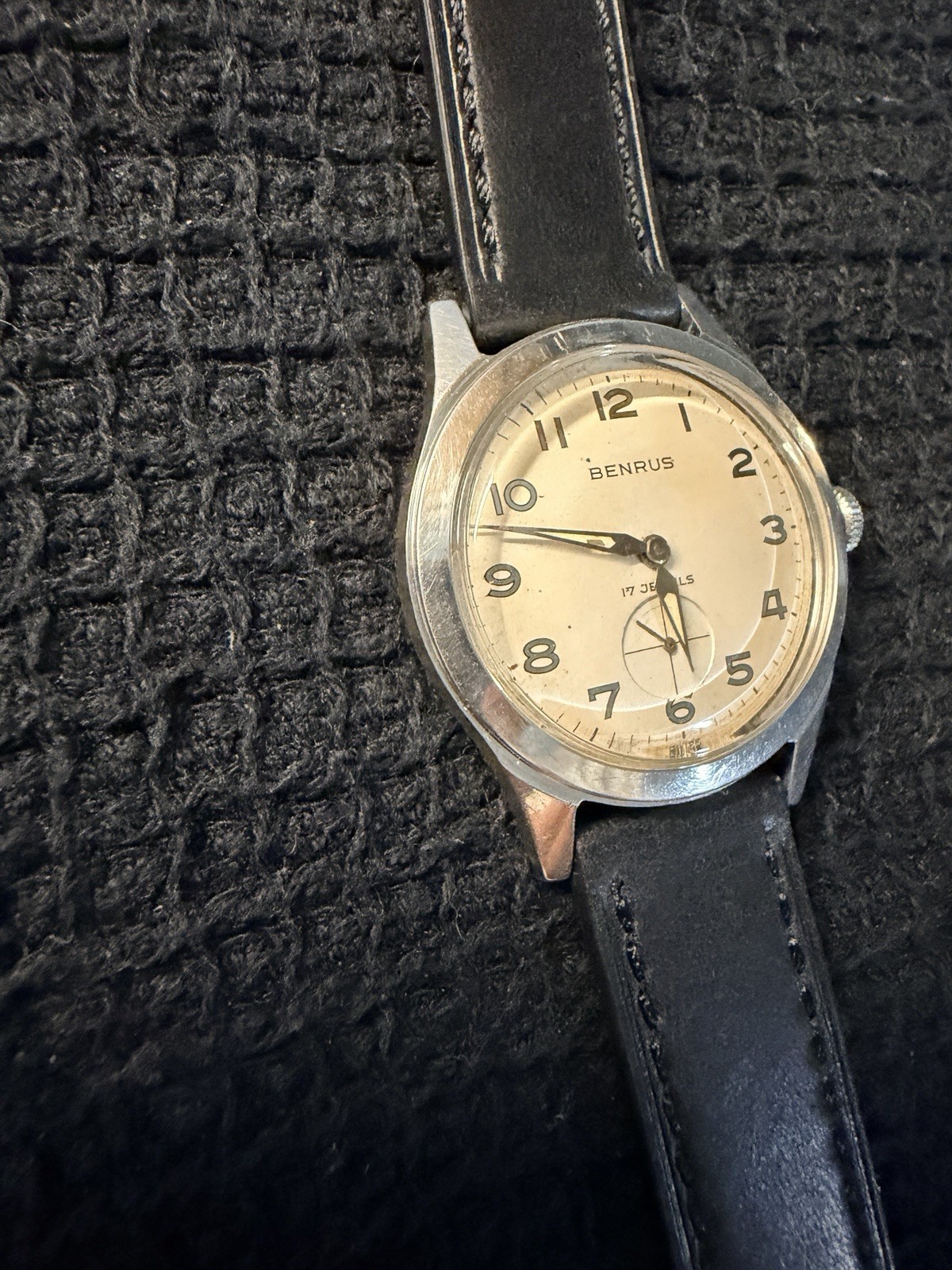 Benrus 17 Jewel | Vintage Swiss Survivor | Hand-Wound Steel Classic