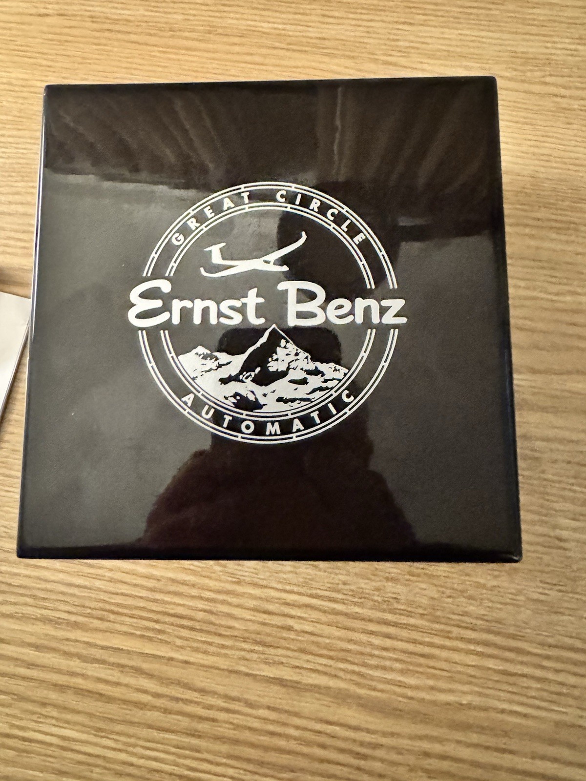 Ernst Benz Chronolunar Auto Chronograph Moon Phase Date 47mm White, Box