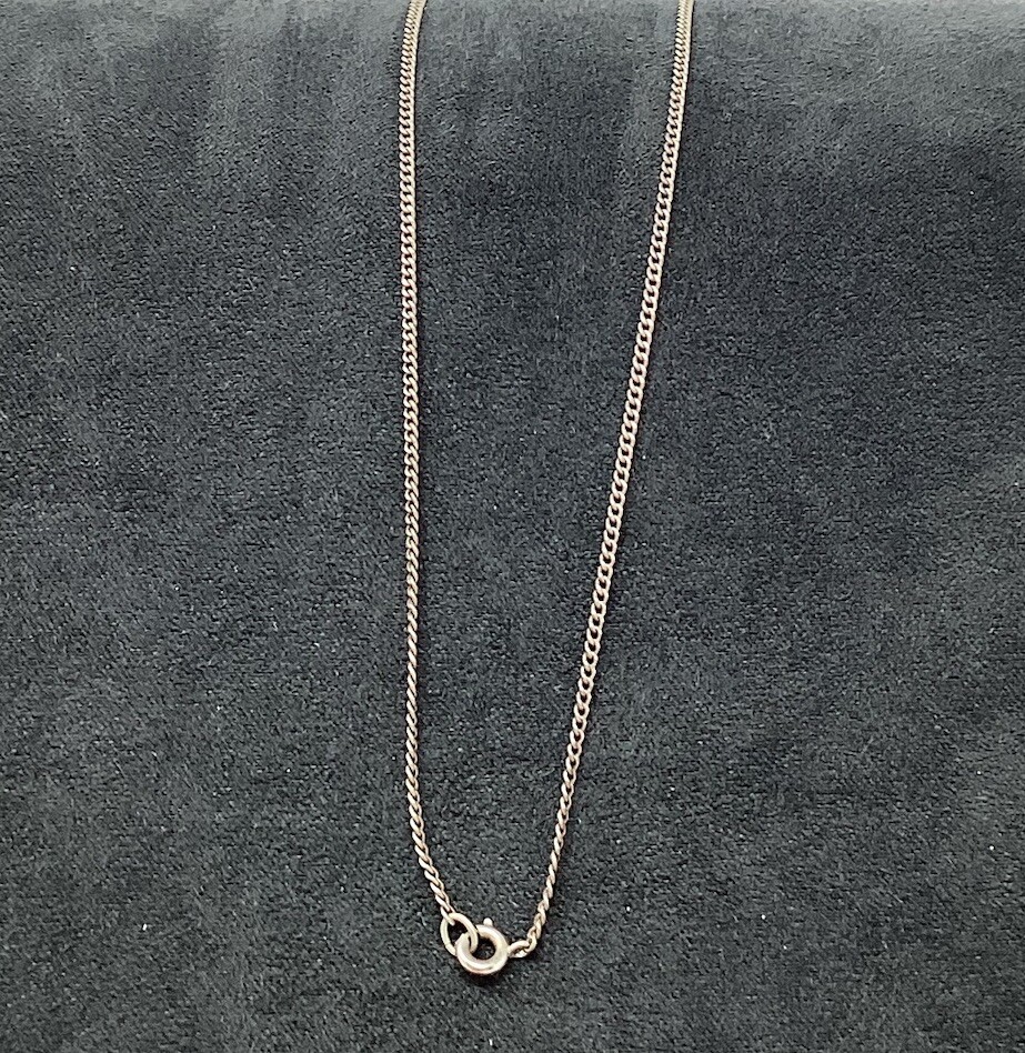 Sterling Marcasite Rose Necklace With 16” Chain Valentines