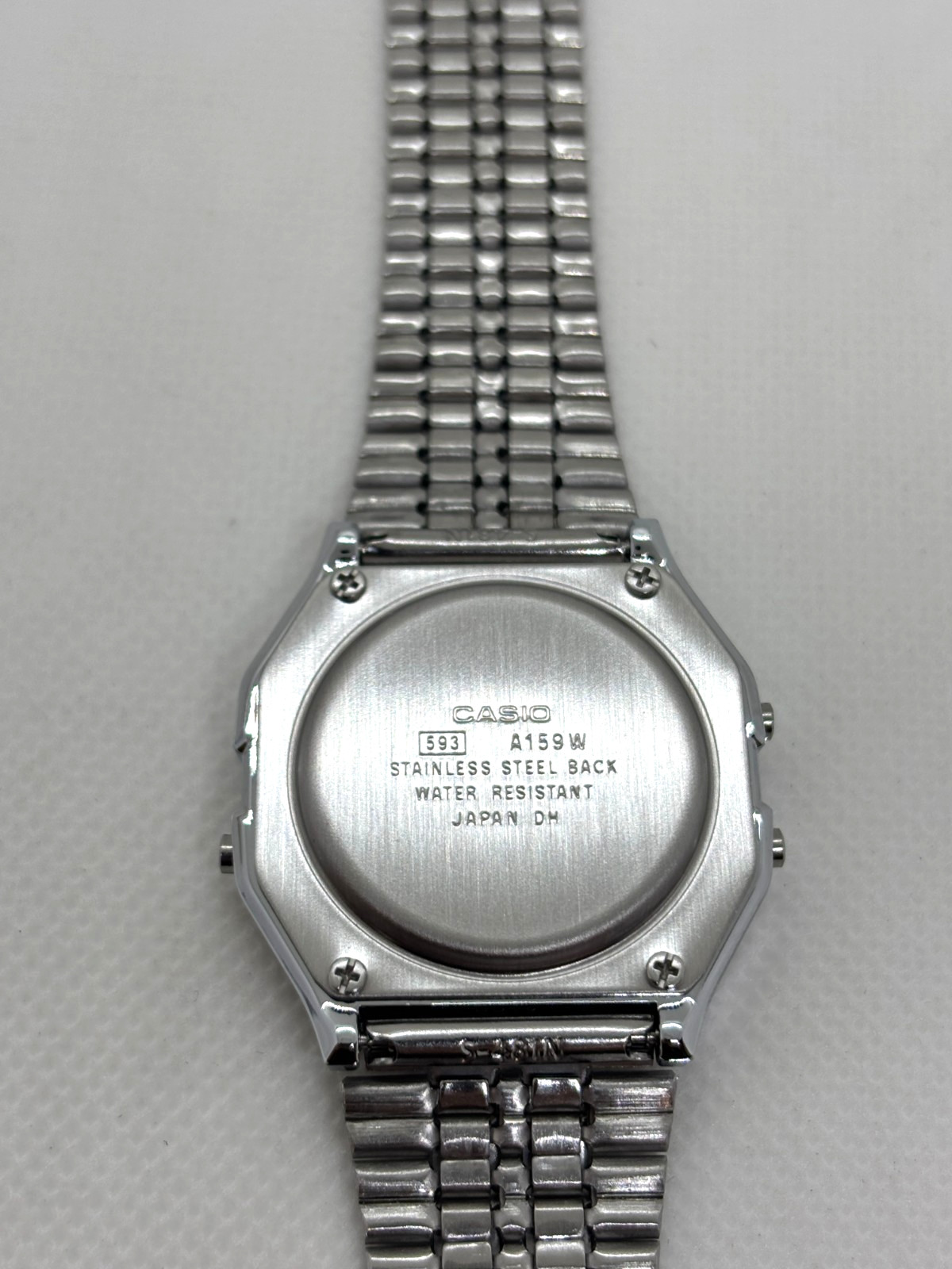 CASIO A159WA-N1JH Made in Japan Collection STANDARD Digital Watch Silver NEW