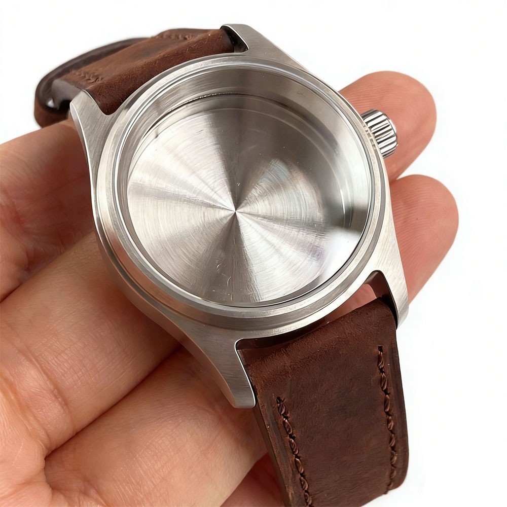 200M Diver 36mm 39mm Steel Pilot Watch Case 20ATM Sapphire Fit NH35 NH34 GMT PT