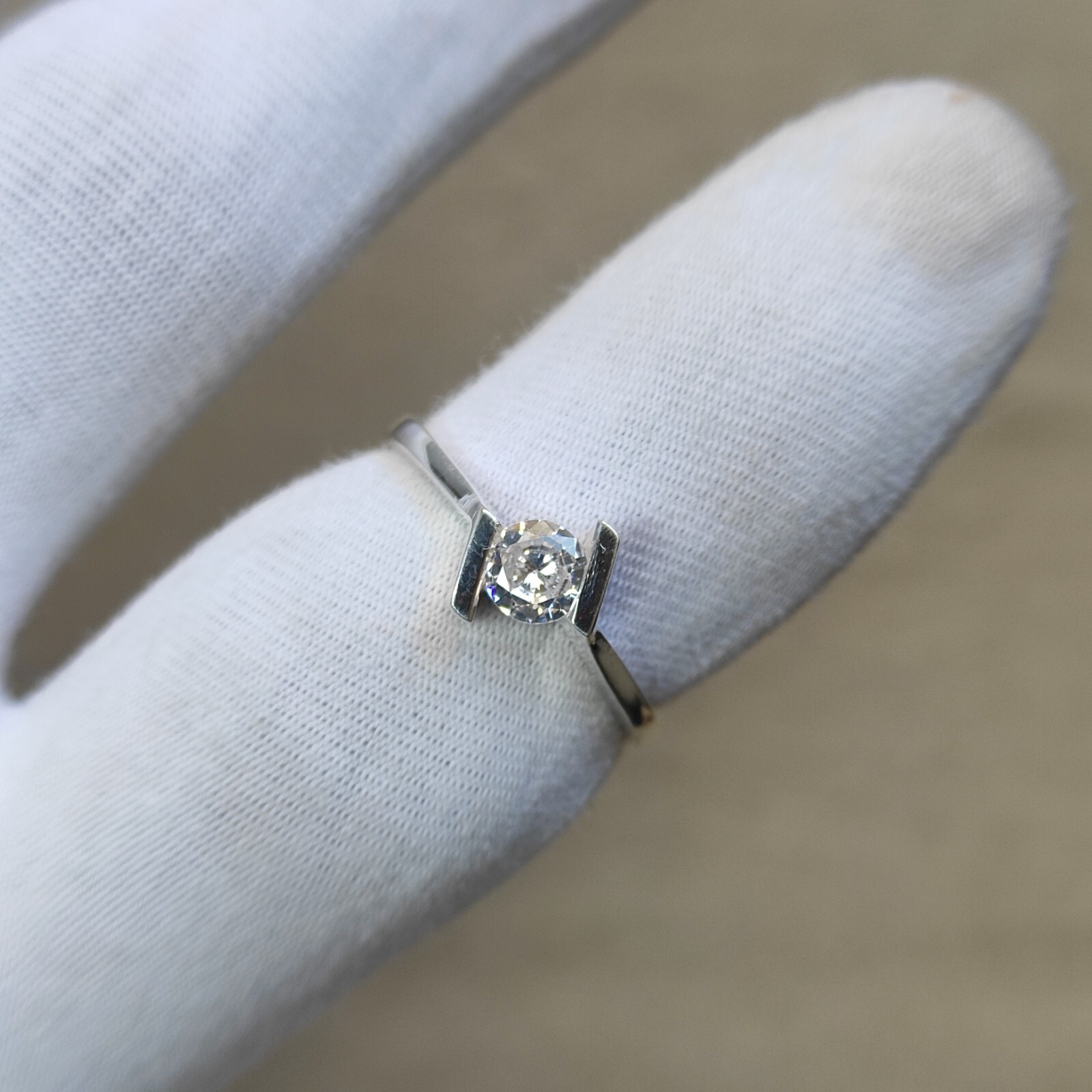 Amazing white simulant diamond ring | American diamond ring | Ring gift C6889