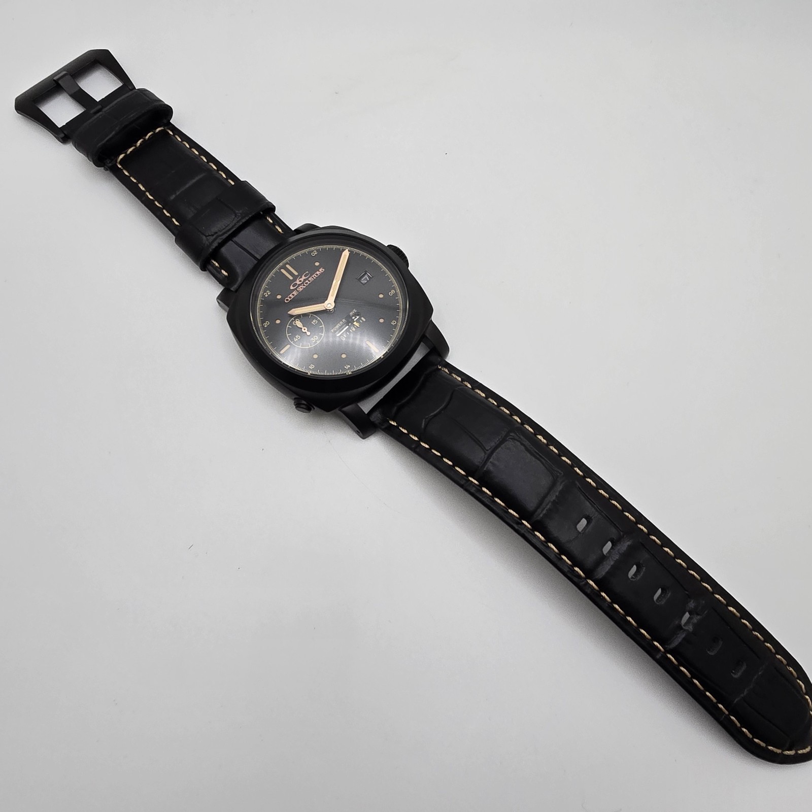 Custom-Built Automatic Watch – 45mm Power-Reserve “Big Boy”