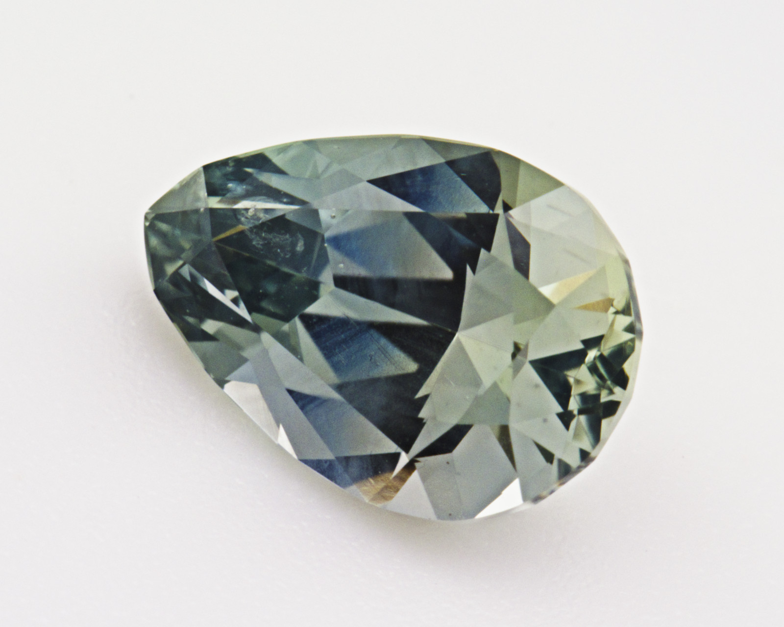 1.83ct Montana Sapphire 8.7×6.0x4.4mm pear, American mined & American cut
