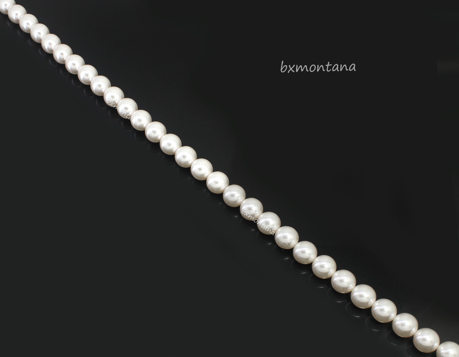 Natural Philippines South Sea Milky White HUGE 12.00 MM Round Pearl Strand 15″