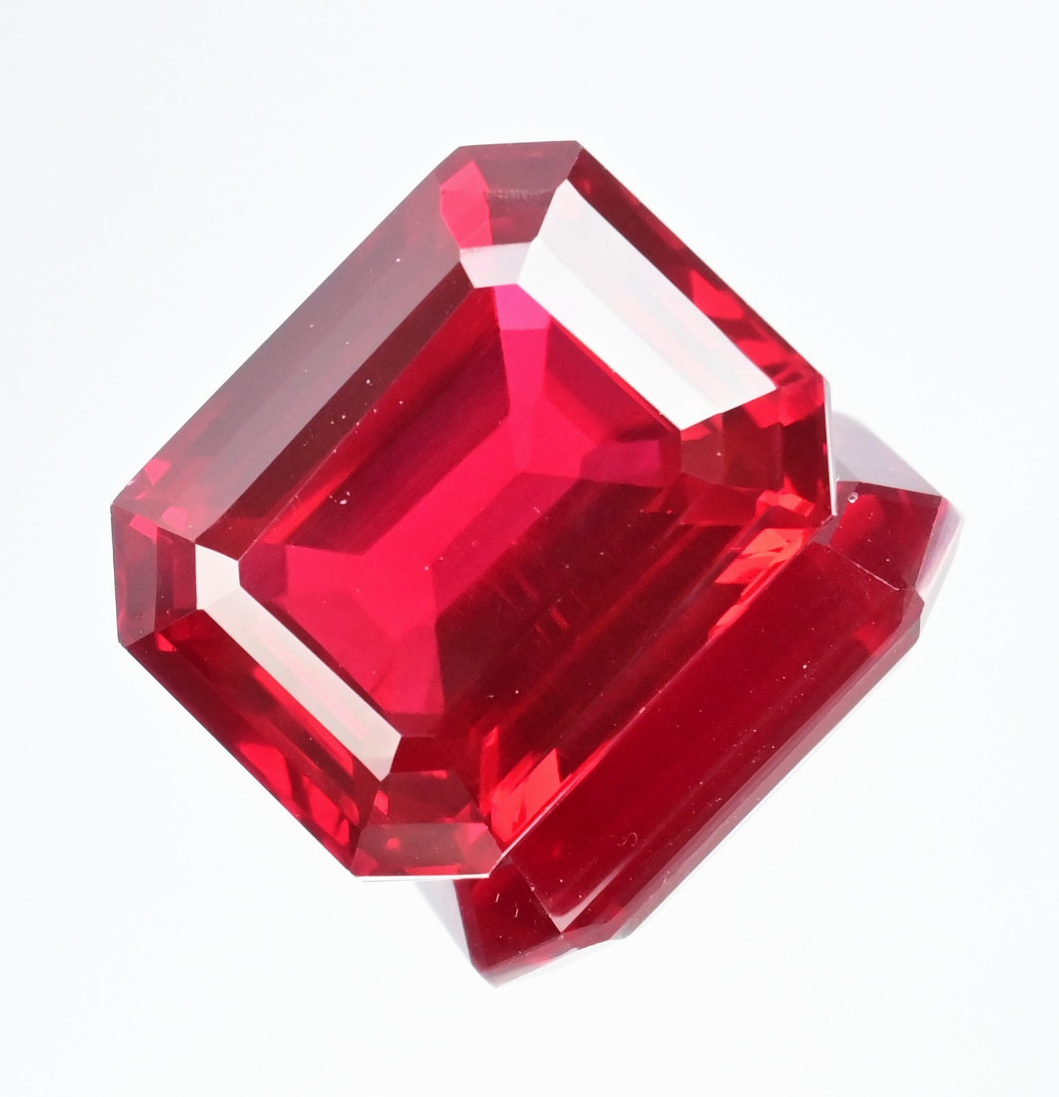 46.35 Ct Flawless Natural Mozambique Blood Red Ruby Emerald Certified Gemstone