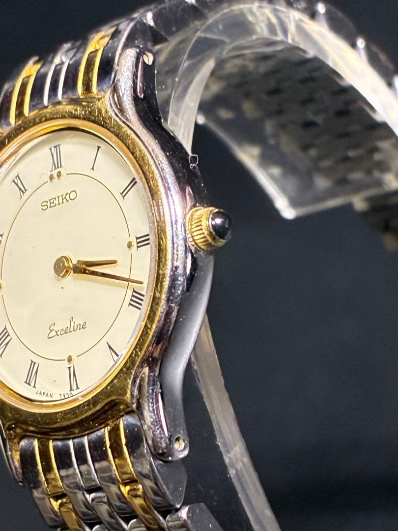 [New Battery] SEIKO Exceline Watch 7320-0390
