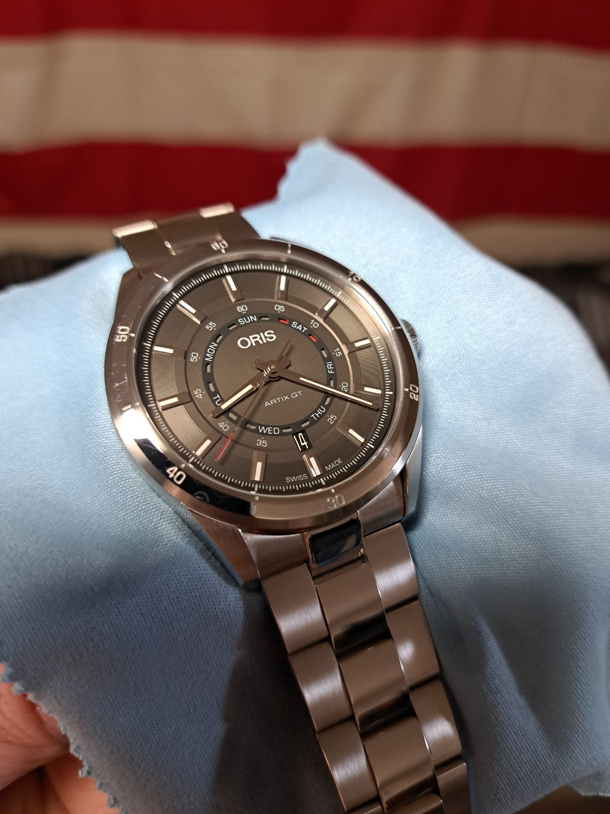 Oris Artix GT Near Mint Condition Read Description 01 735 7751 4153-07 8 21 87