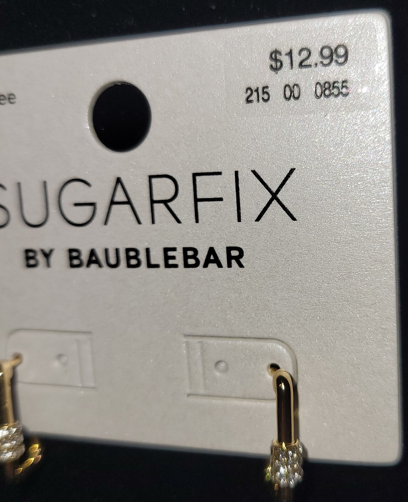 Sugar Fix By Baublebar Gemstone Classy Pierced Earrings Nickel Free Gold Tone.