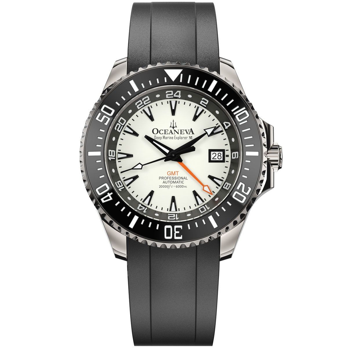 Oceaneva Deep Marine Explorer VI 6000m Titanium X1 Automatic Watch