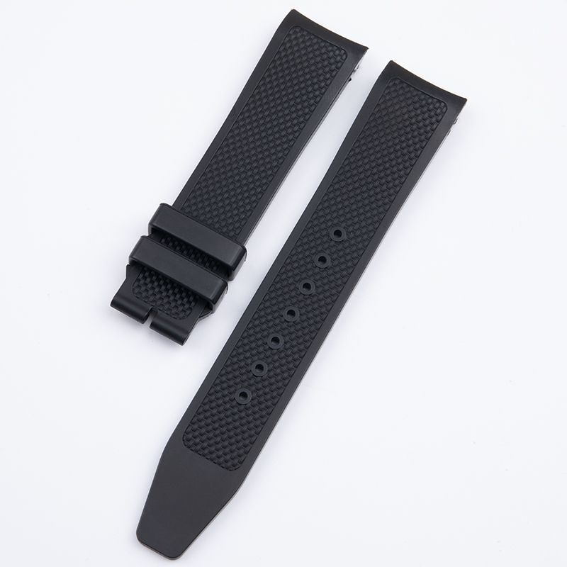 20 mm Fluorine FKM Rubber Watch Strap Fits IWC Portuguese Model Watches 40/41mm