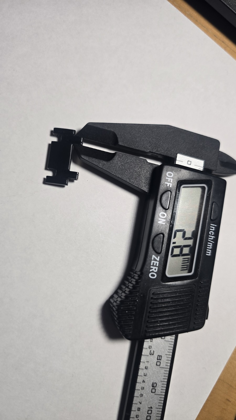 Relic Mens ZR12110 Black Tone Watch Band Link