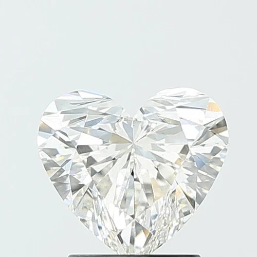 LAB GROWN 5.05 Cts HEART SHAPE F Color VS2 Clarity IGI CERTIFIED CVD Diamond
