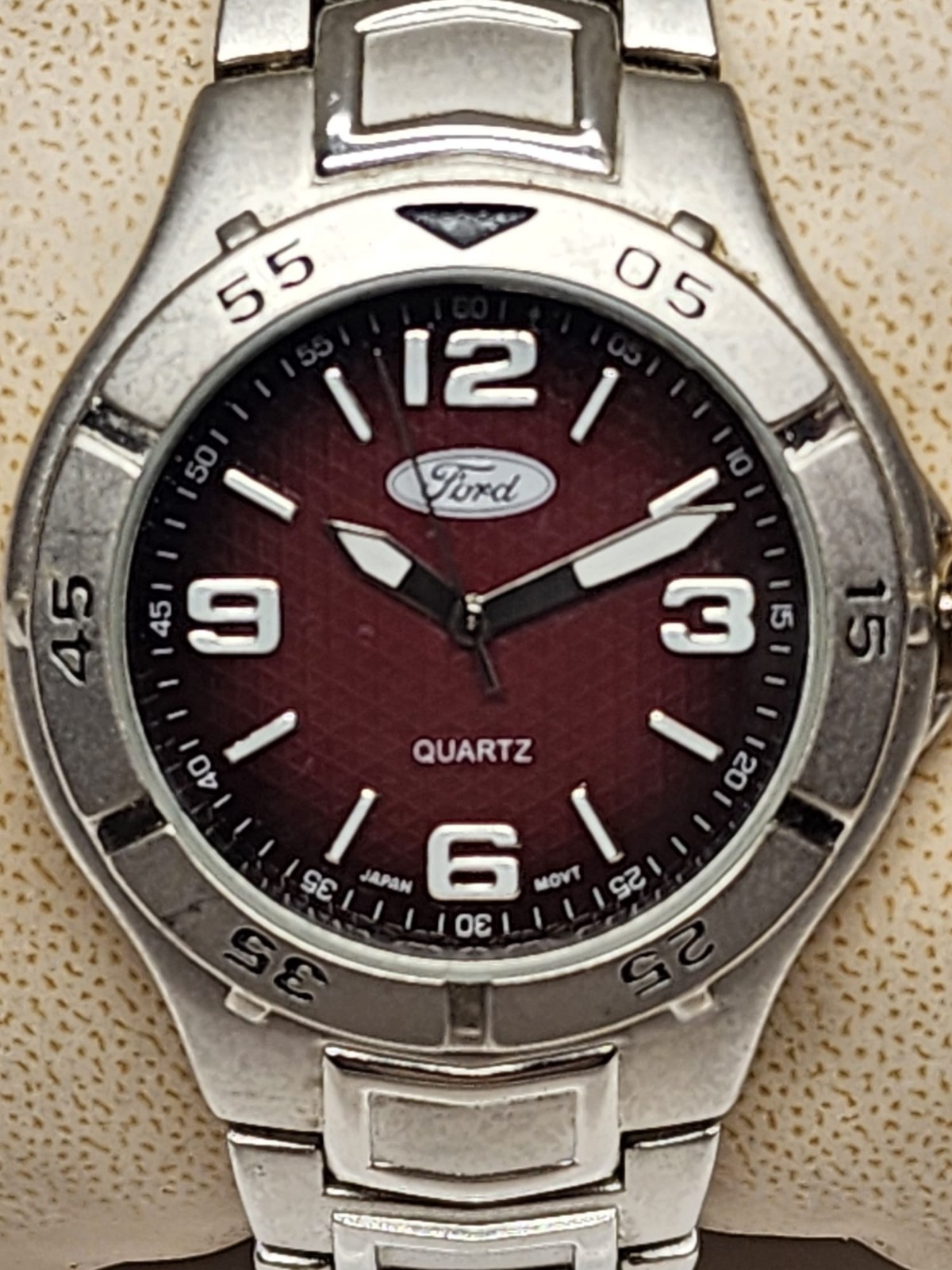 Ford Men’s Quartz Watch Stainless Steel FD204 Working
