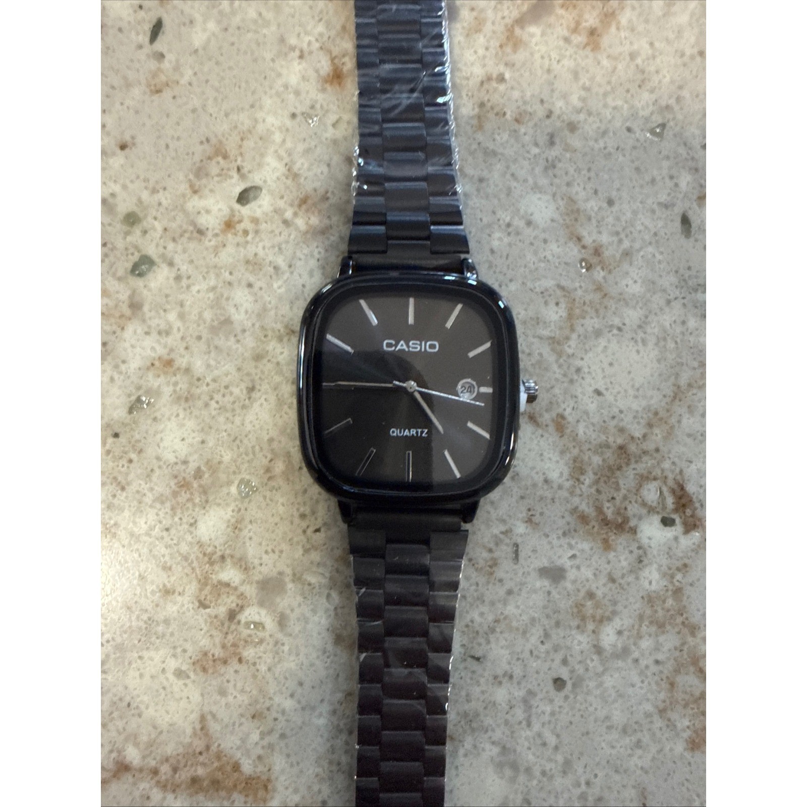 Casio Old Money Classic Quartz Watch Black Stainless Steel A168 3298 Boxed