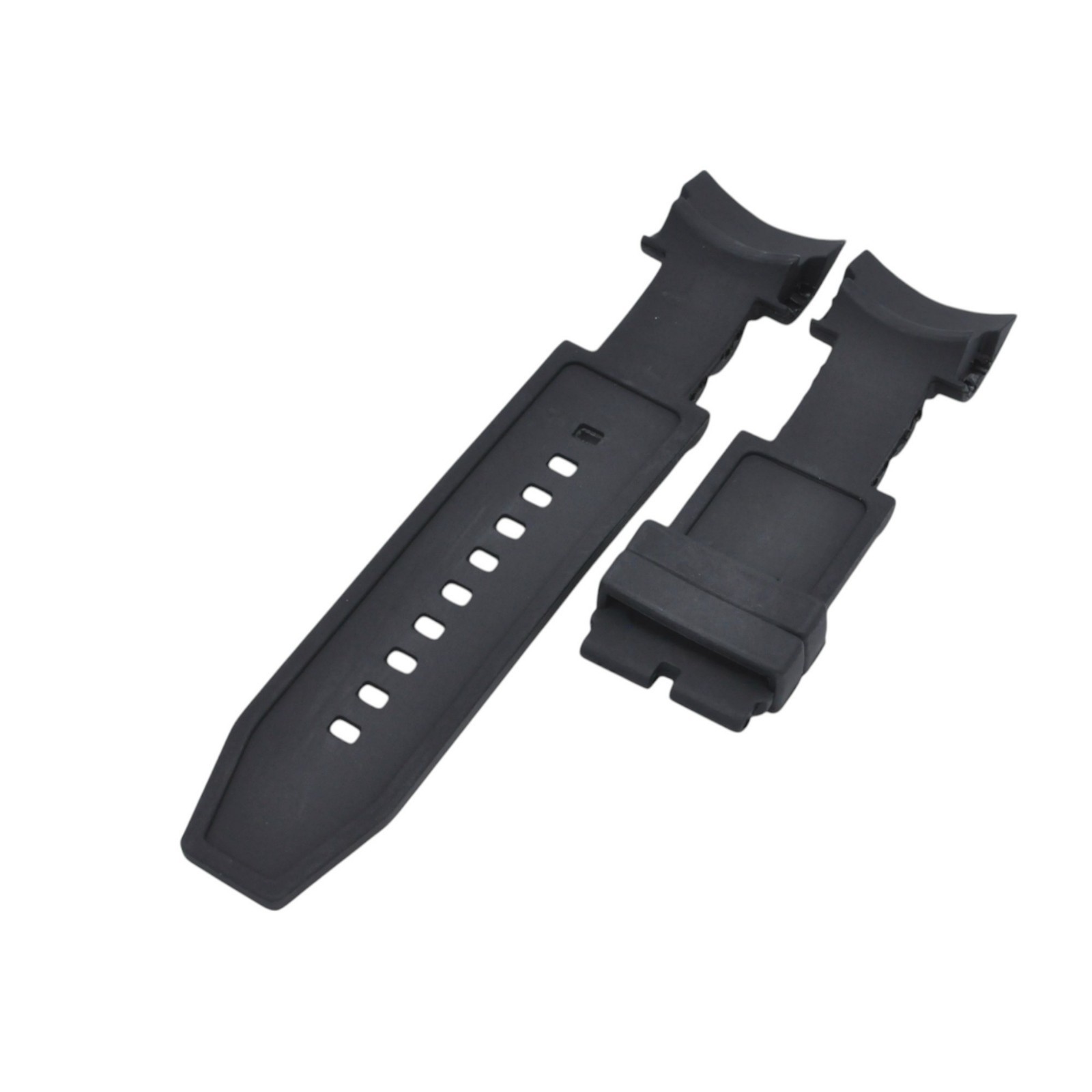 Bolt 90006 26mm Black Rubber Watch Strap For Invicta