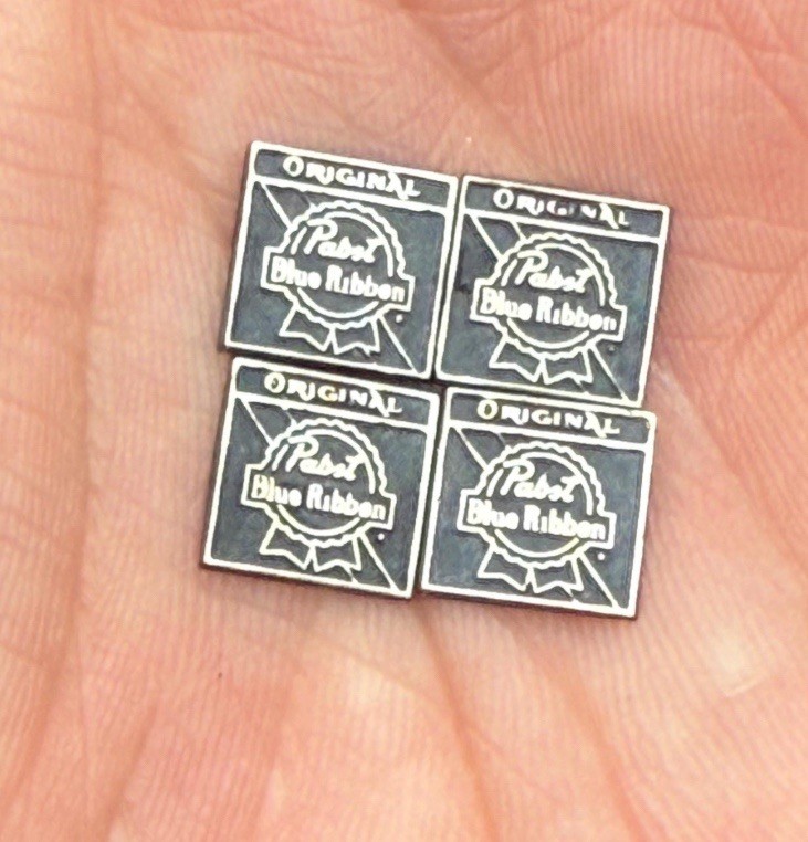 Hand Made Sterling Silver PBR Pin or Charme