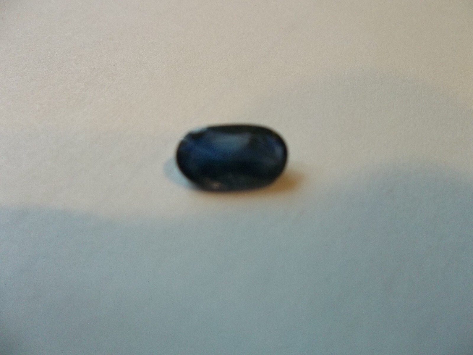 SAPPHIRE OVAL ONE CARAT NATURAL BLUE STONE