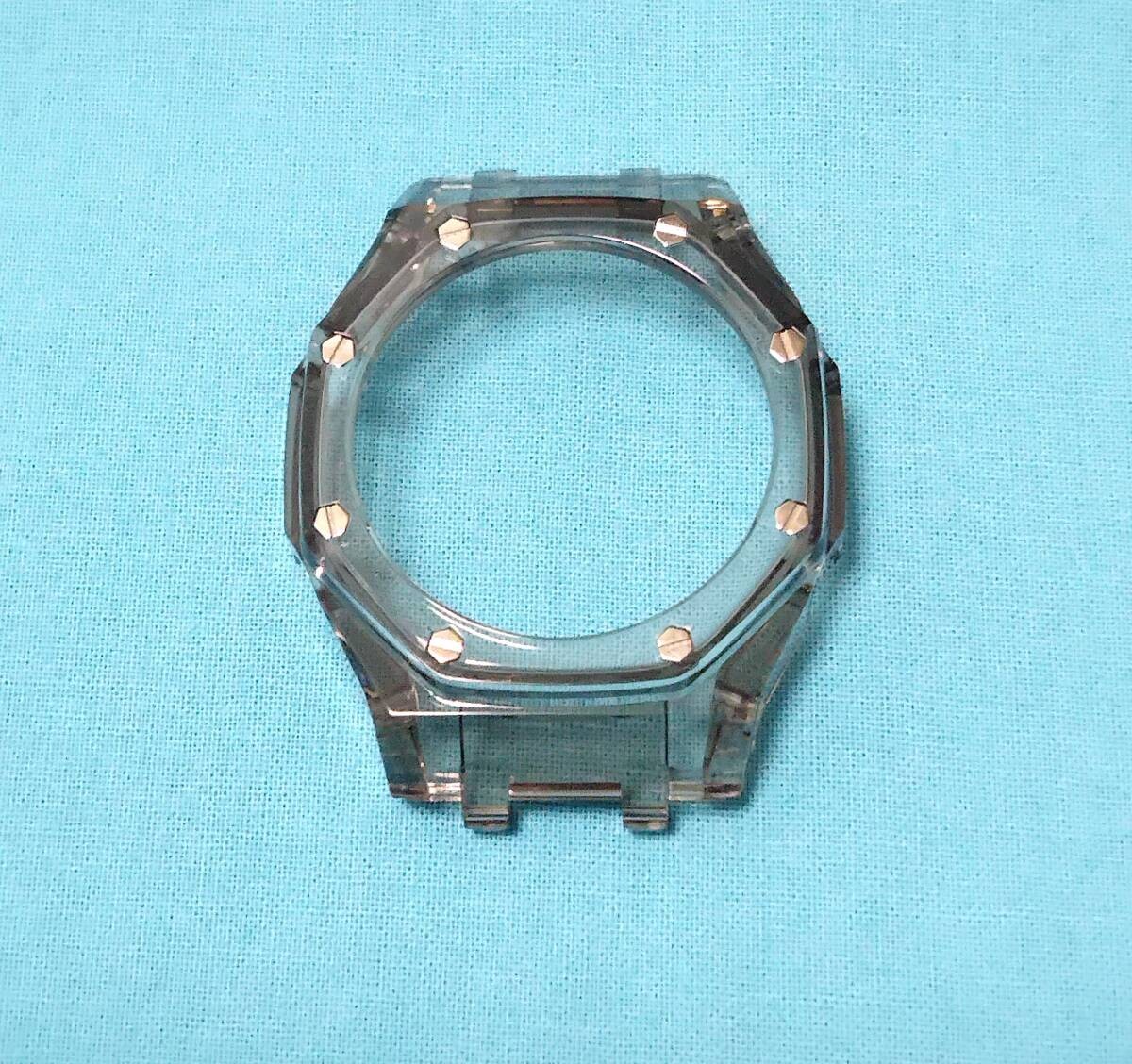 [Unused] G-SHOCK GA-2100 GA-2110 GA-B2100 Clear black bezel yellow yellow belt