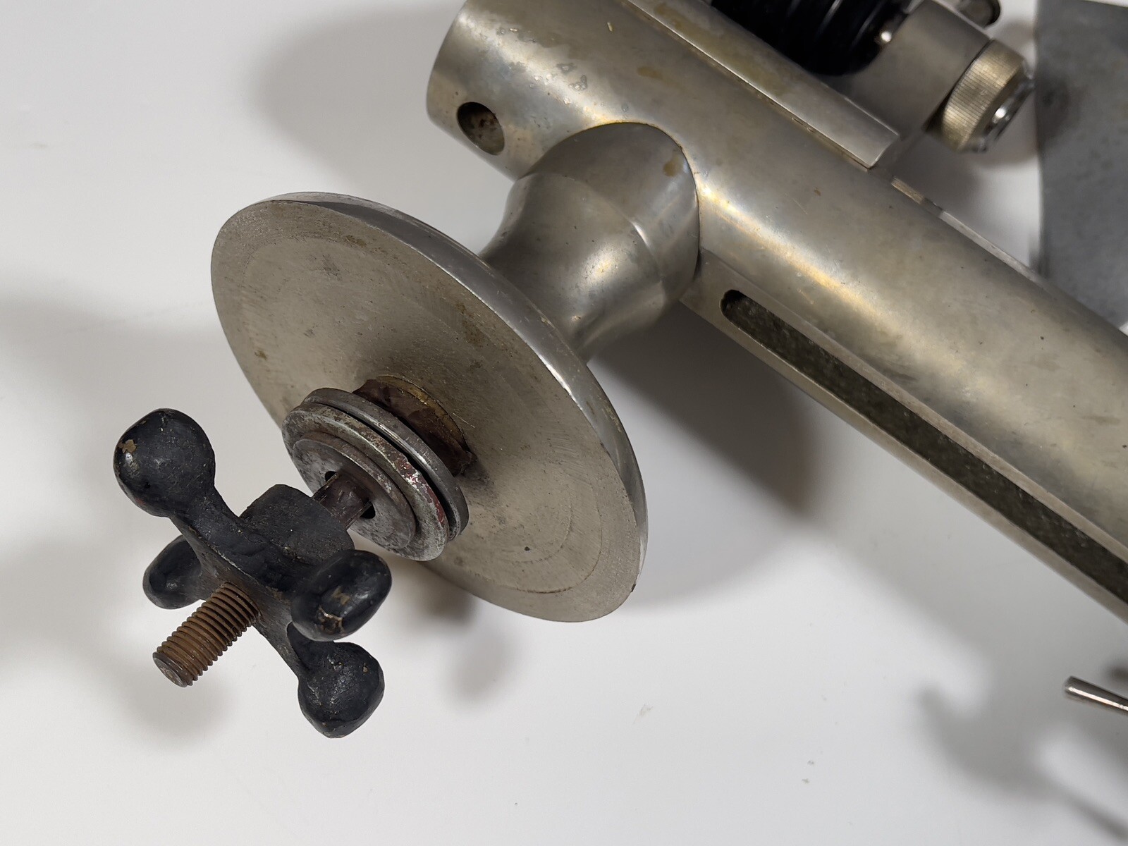Derbyshire Watchmaker Lathe, Hard, 8mm with Hamilton Beach Motor (Read)