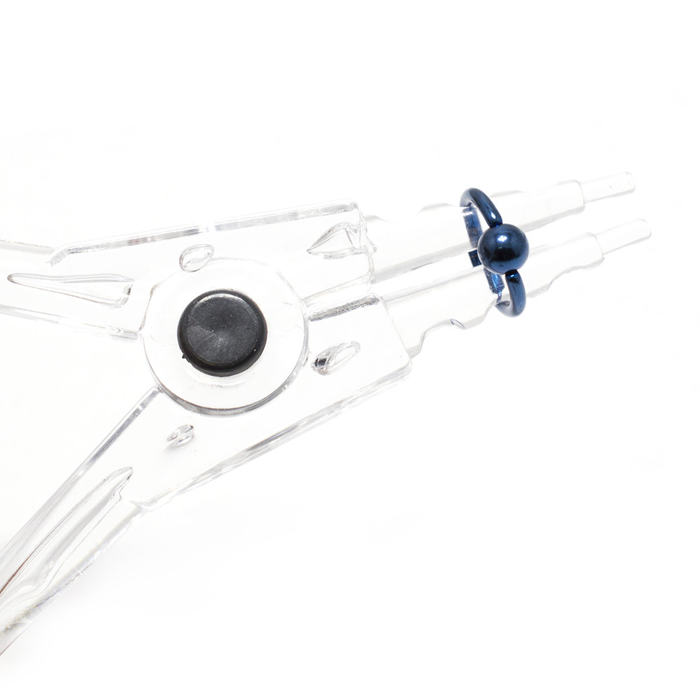 Captive Bead Rings 4pcs IP Surgical Steel Universal Hoop & Ring Opener 16G 10mm